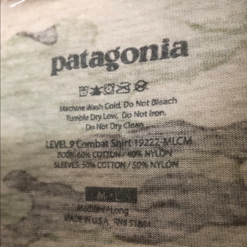 Patagonia Multicam Long Sleeve Half-Zip Tactical Shirt - Green/Brown - Picture 5 of 7